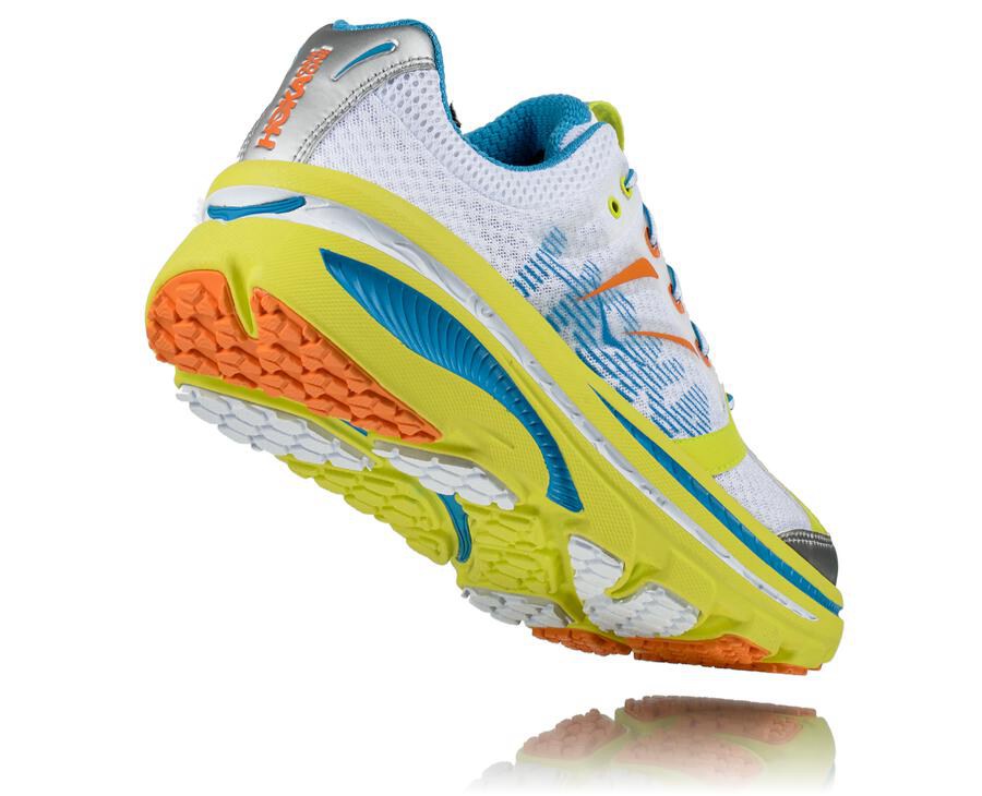 Hoka One One Running Shoes Mens White - Bondi B - 06925ZSJP